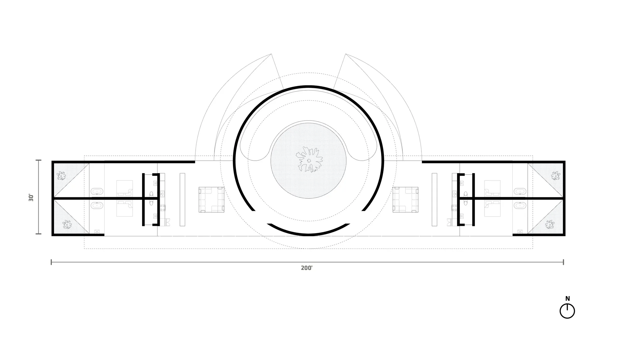 A House for Two + Two — view 9